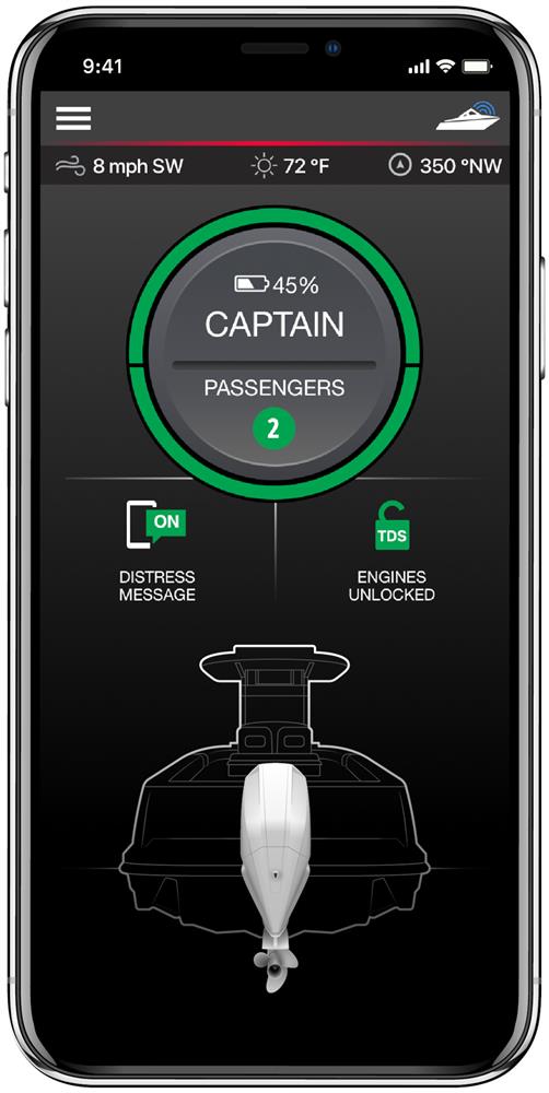 1st Mate home screen 1 engine 