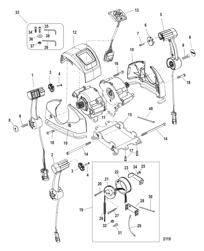 Genuine Mercury Marine parts, large inventory, fast shipping