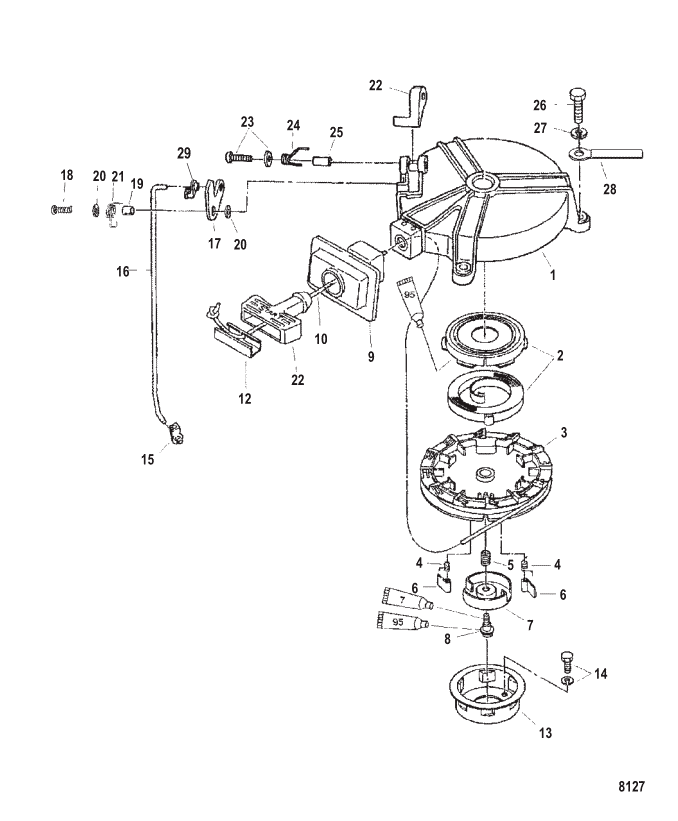 Genuine Mercury Marine parts, large inventory, fast shipping