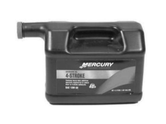 Picture of Mercury-Mercruiser 92-802835A1 OIL, 10W30 OB 4-Stroke (4 Liter)