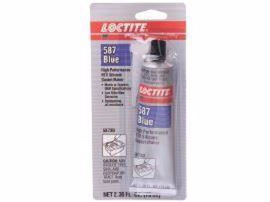 Loctite 587 Blue RTV Silicone Sealant 3 Ounce Tube  Loctite 587 Blue RTV Silicone Sealant 3 Ounce Tube 92-809825