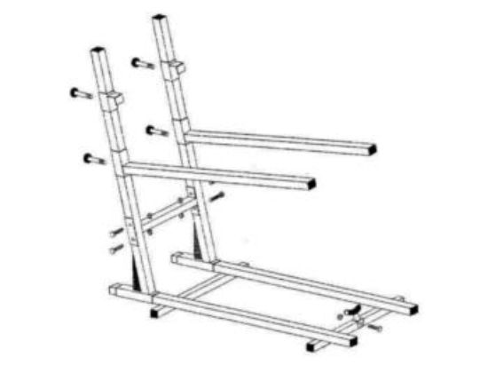 Picture of Mercury-Mercruiser 91-802553 2 BOAT STAND