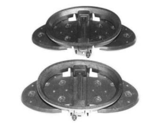 Picture of Mercury-Mercruiser 807166A3 Water Shutter Assembly 1 Pair