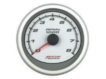 buy  Mercury-Mercruiser 79-879903K11 Tachometer 0-8000 RPM White Mercury-Mercruiser 79-879903K11 Tachometer 0-8000 RPM White  for sale