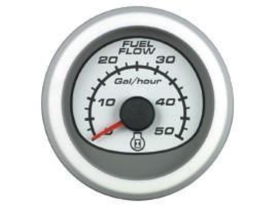 Picture of Mercury-Mercruiser 79-879912K11 FUEL FLOW GAUGE, (White)