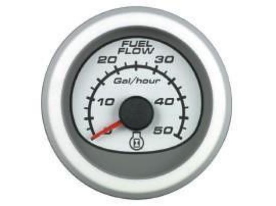 Picture of Mercury-Mercruiser 79-879912K11 FUEL FLOW GAUGE, (White)