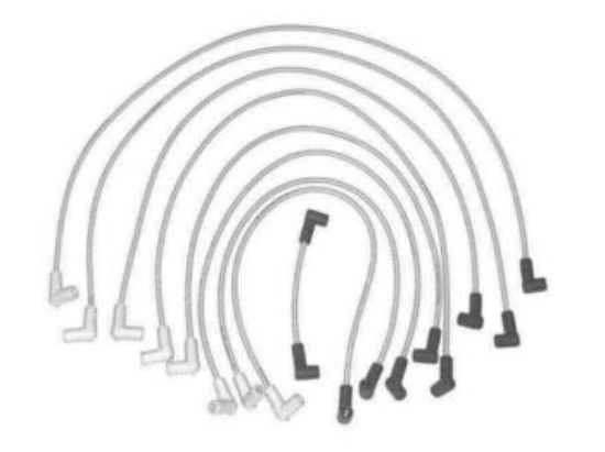 Mercury Quicksilver 857124A1 Gray Spark Plug Wire – Single Lead For 30-250hp Outboards & 120-240hp EFI/Jet Engines