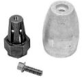 buy Mercury-Mercruiser 809664A1 Prop Nut Anode Kit 1 1/8" Shaft