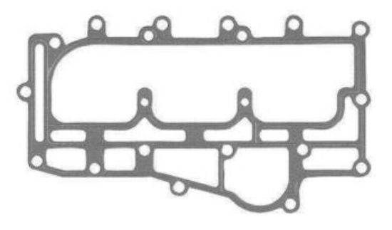Picture of Mercury-Mercruiser 27-695252 GASKET 