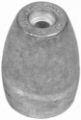 Picture of Mercury-Mercruiser 97-809662T Aluminum Prop Nut Anode 2"