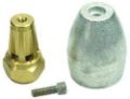 Mercury-Mercruiser 97-809666A03 Bravo 3 Prop Nut/Anode Kit Magnesium Freshwater