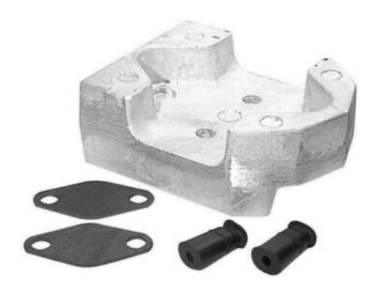 Picture of Mercury-Mercruiser 97-821631T3 Anodic Plate Assembly Magnesium