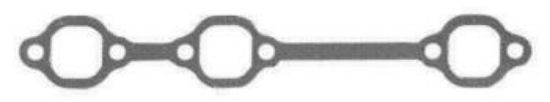 Picture of Mercury-Mercruiser 27-99757 GASKET, Exhaust Manifold to Cylinder Head