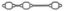 Show details for Mercury-Mercruiser 27-99757 GASKET, Exhaust Manifold to Cylinder Head Picture of Mercury-Mercruiser 27-99757 GASKET, Exhaust Manifold to Cylinder Head