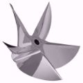 48-8M0003589 Cleaver Propeller 17.50 x 26P 15 DEG RH 5 Blade