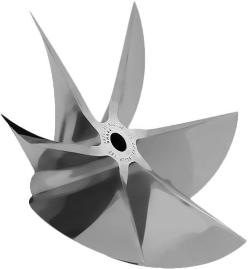 Mercury Racing 48-8M0015202 CNC Cleaver Prop 17 R 37 18 Degree Rake