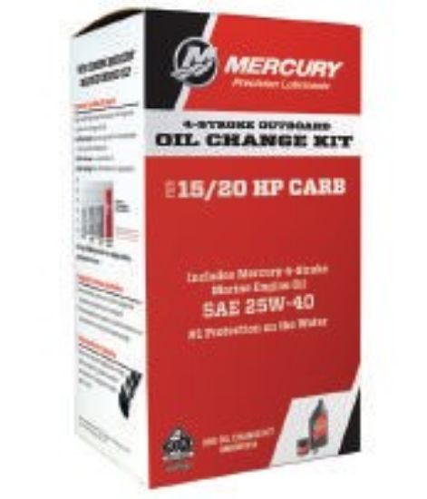 Picture of Mercury Outboard 8M0081914 Oil Change Kit 15/20 Carb