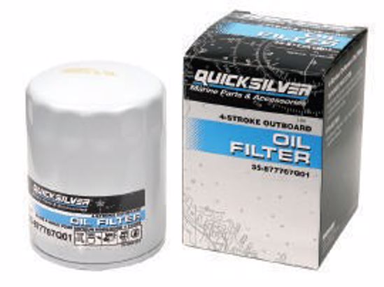 Picture of Mercury Outboard 35-877767Q01 Verado Screw-On Canister Oil Filter Inline 6