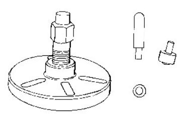 Show details for Mercury-Mercruiser 91-801763590 TOOL Pulley Remover Picture of Mercury-Mercruiser 91-801763590 TOOL Pulley Remover