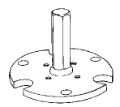 Picture of Mercury-Mercruiser 91-814827 TOOL, Crankshaft