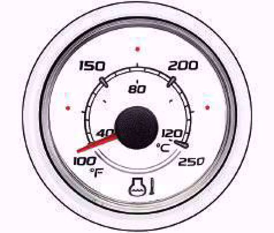 Mercury Mercruiser 79-8M0052863 sc1000 Smartcraft Temperature gauge WHITE