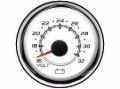Mercury-Mercruiser 79-8M0069412 Voltage Gauge White, 24 V
