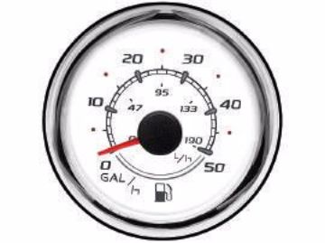 Show details for Mercury-Mercruiser 79-8M0069416 GAUG-FUEL FLO WHT Picture of Mercury-Mercruiser 79-8M0069416 GAUG-FUEL FLO WHT