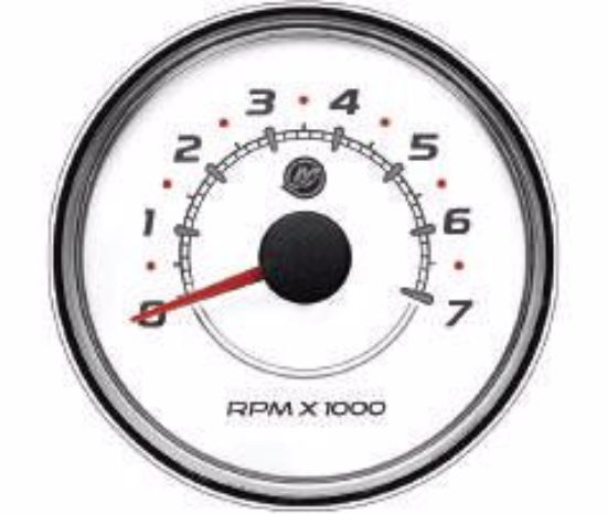 Picture of Mercury-Mercruiser 79-8M0052875 Tachometer 7000 RPM White