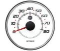 Picture of Mercury-Mercruiser 79-8M0052878 Speedometer 80 MPH White