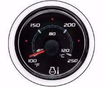 Show details for Mercury-Mercruiser 79-8M0052842 SmartCraft Coolant Temperature Gauge Black Mercury-Mercruiser 79-8M0052842 SmartCraft Coolant Temperature