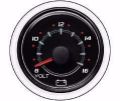 Mercury-Mercruiser 79-8M0052843 SmartCraft Voltage Gauge Black 12 V