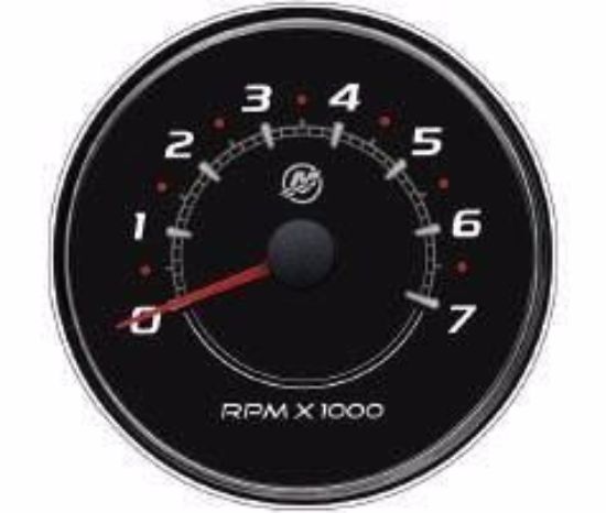 SmartCraft SC100 Black Tachometer 7000 rpm