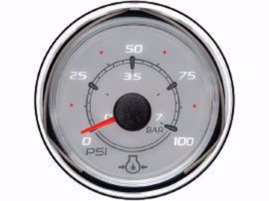 Mercury-Mercruiser 79-8M0065974 OIL PRESSURE GAUGE GREY