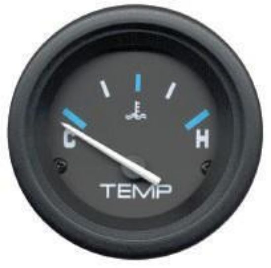 Picture of Mercury-Mercruiser 79-895287A01 WATER TEMPERATURE GAUGE KIT, (100-240 F) Black Fac