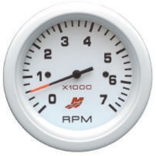Picture of Mercury-Mercruiser 79-895283A25 TACHOMETER KIT, (0-7000 RPM) White Face, Black Gra