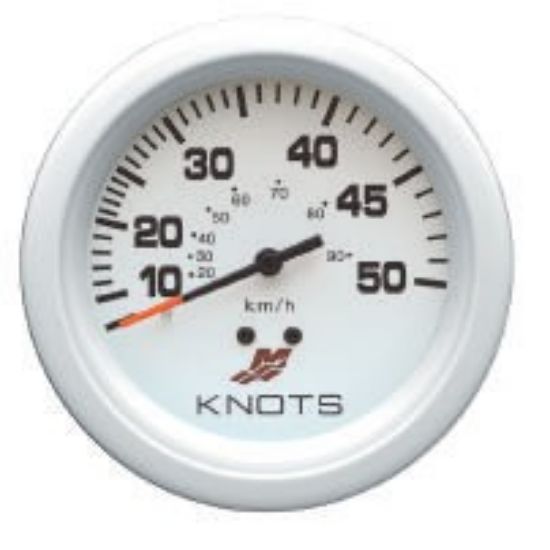 Picture of Mercury-Mercruiser 79-895285A28 SPEEDOMETER KIT, (10-50 Knots) White Face, Black G