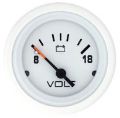 Picture of Mercury-Mercruiser 79-895286A21 VOLTAGE GAUGE, White Face, Black Graduations, Whit