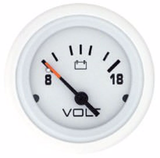Picture of Mercury-Mercruiser 79-895286A21 VOLTAGE GAUGE White Face,