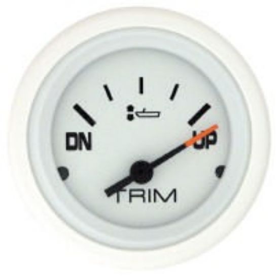 Picture of Mercury-Mercruiser 79-895292A21 GAUGE, Power Trim Indicator, White Face, Black Gra