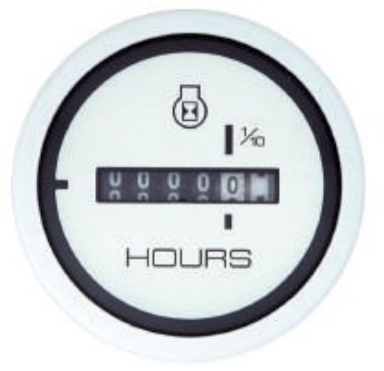 Picture of Mercury-Mercruiser 79-895295A21 GAUGE, Cruiselog, White Face, Black Graduations, W
