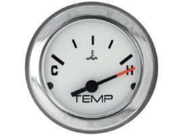 Show details for Mercury-Mercruiser 79-895287A41 WATER TEMPERATURE GAUGE KIT, (100-240 F) White Fac Picture of Mercury-Mercruiser 79-895287A41 WATER TEMPERATURE GAUGE KIT, (100-240 F) White Fac