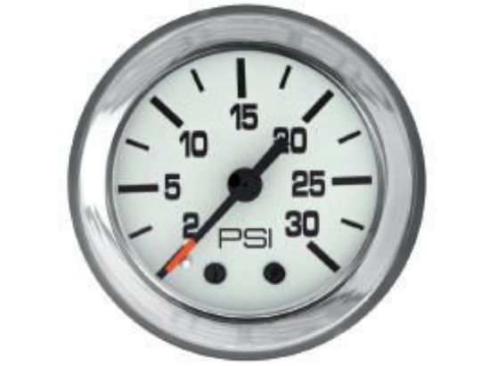 Picture of Mercury-Mercruiser 79-895288A43 GAUGE KIT, Water Pressure (2-30 PSI) White Face, B