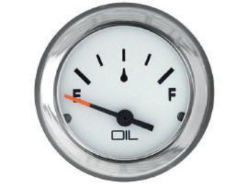 Show details for Mercury-Mercruiser 79-895290A41 OIL LEVEL GAUGE White Fac Picture of Mercury-Mercruiser 79-895290A41 OIL LEVEL GAUGE White Fac