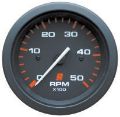 Picture of Mercury-Mercruiser 79-895283Q02 TACHOMETER KIT, (0-5000 RPM) Black Face, Red Gradu