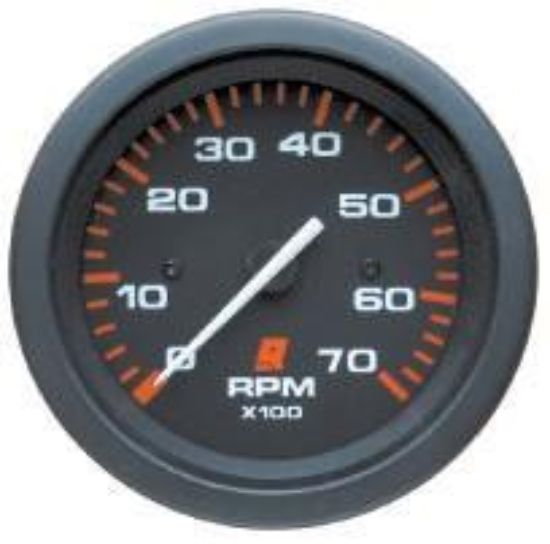 Picture of Mercury-Mercruiser 79-895283Q05 TACHOMETER KIT, (0-7000 RPM) Black Face, Red Gradu