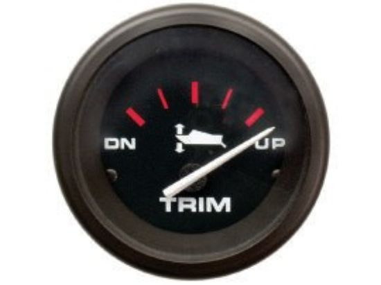 Picture of Mercury-Mercruiser 79-895292Q01 GAUGE, Power Trim Indicator, Black Face, Red Gradu
