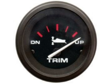 Show details for Mercury-Mercruiser 79-895292Q01 GAUGE, Power Trim Indicator, Black Face, Red Gradu Picture of Mercury-Mercruiser 79-895292Q01 GAUGE, Power Trim Indicator, Black Face, Red Gradu