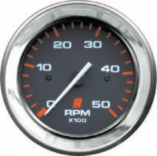 Picture of Mercury-Mercruiser 79-895283Q62 TACHOMETER KIT, (0-5000 RPM) Black Face, Red Gradu