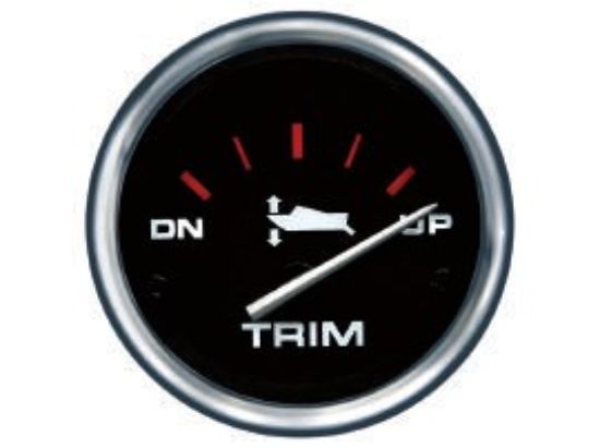 Picture of Mercury-Mercruiser 79-895292Q61 GAUGE, Power Trim Indicator, Black Face, Red Gradu