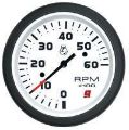 Picture of Mercury-Mercruiser 79-895283Q23 TACHOMETER KIT, (0-6000 RPM) White Face, Black Gra